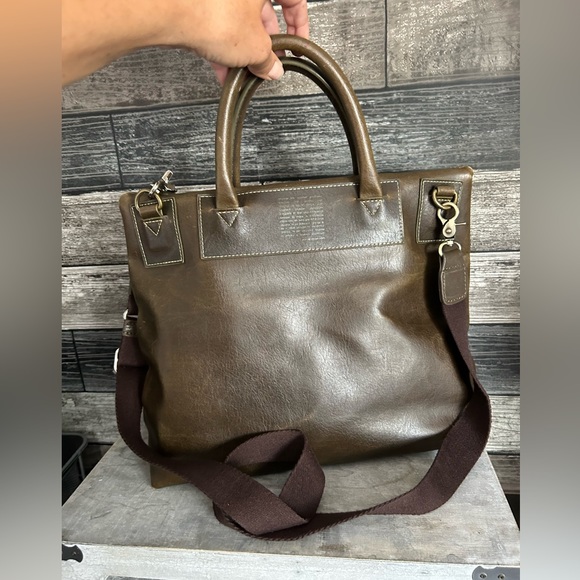 MATT & NAT Olive Green Crossbody Handbag - Picture 6 of 8